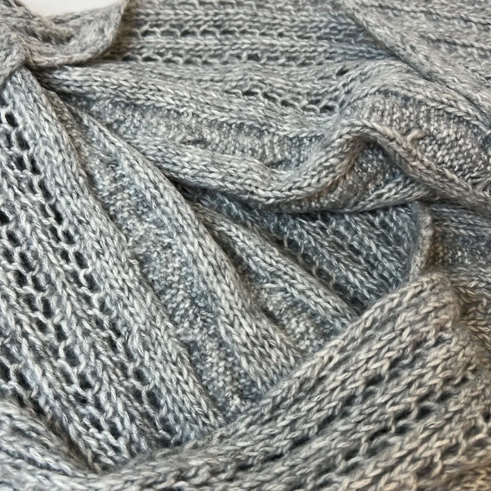 NWT Soma Cable Knit Infinity Scarf Frost/Moonlight Style 570247672